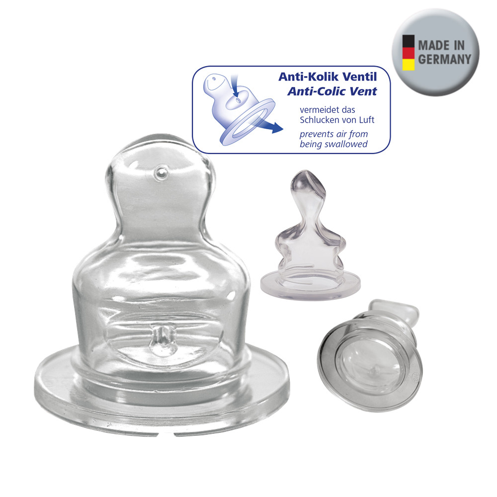 nip®  Trinksauger Standart Gr.1 Milch Silikon (0-6 Monate)